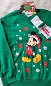 Disney Mickey Mouse Sweatshirt and Sock Set